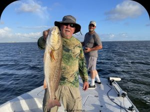Dale with their redfish catch